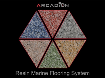 Marine epoxy resin flooring