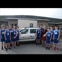 ARCADION sponsors basketball team strip